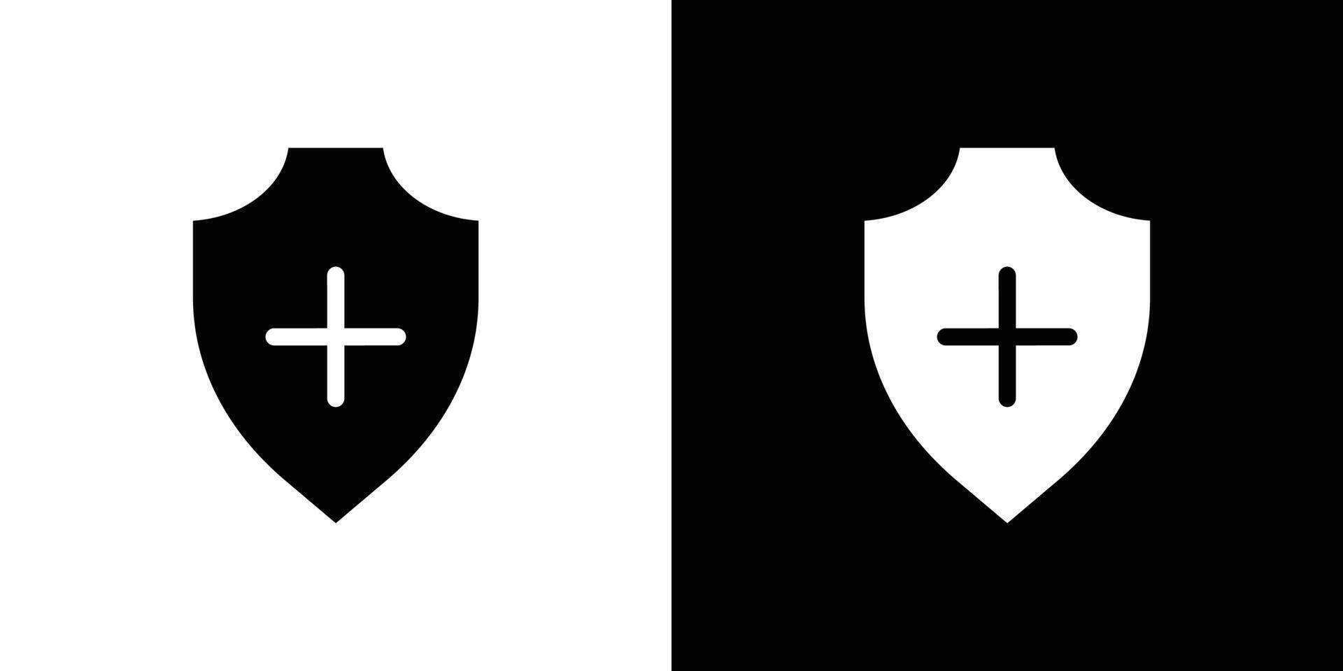 Health insurance icon Flat fill set collection vector