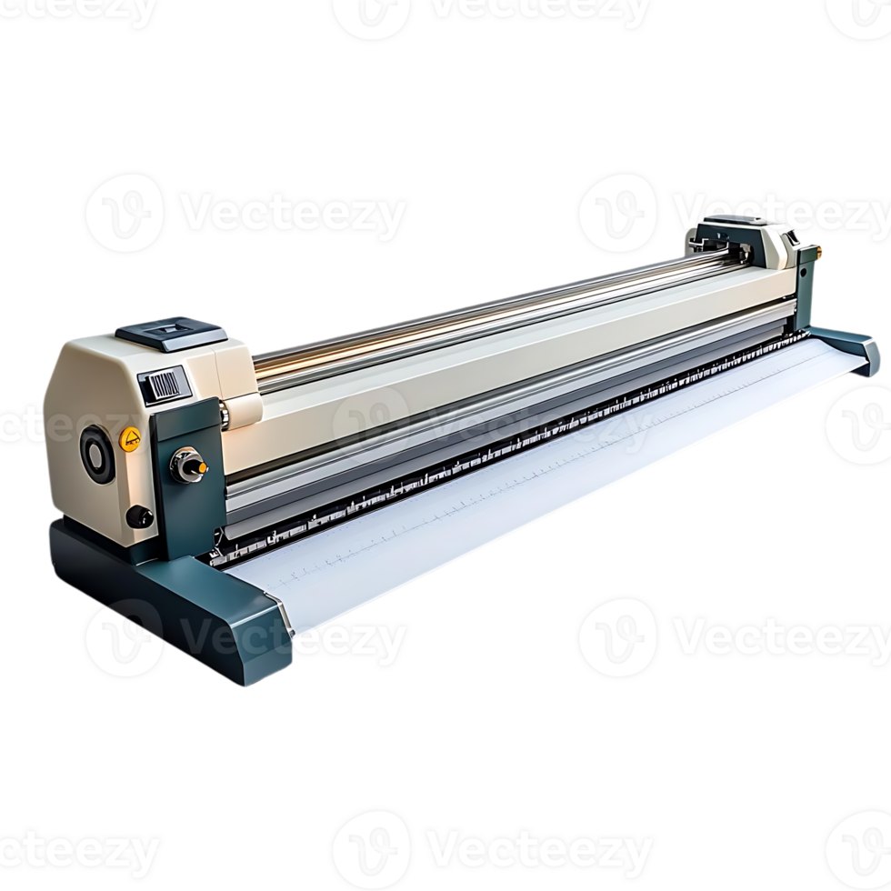 Industrial-Grade Laminator for Large-Format Prints, Creating Durable, Waterproof, and Scratch-Resistant Finishes with a Transparent Background png