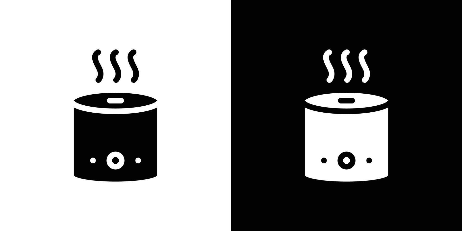 Humidifier icon Flat fill set collection vector