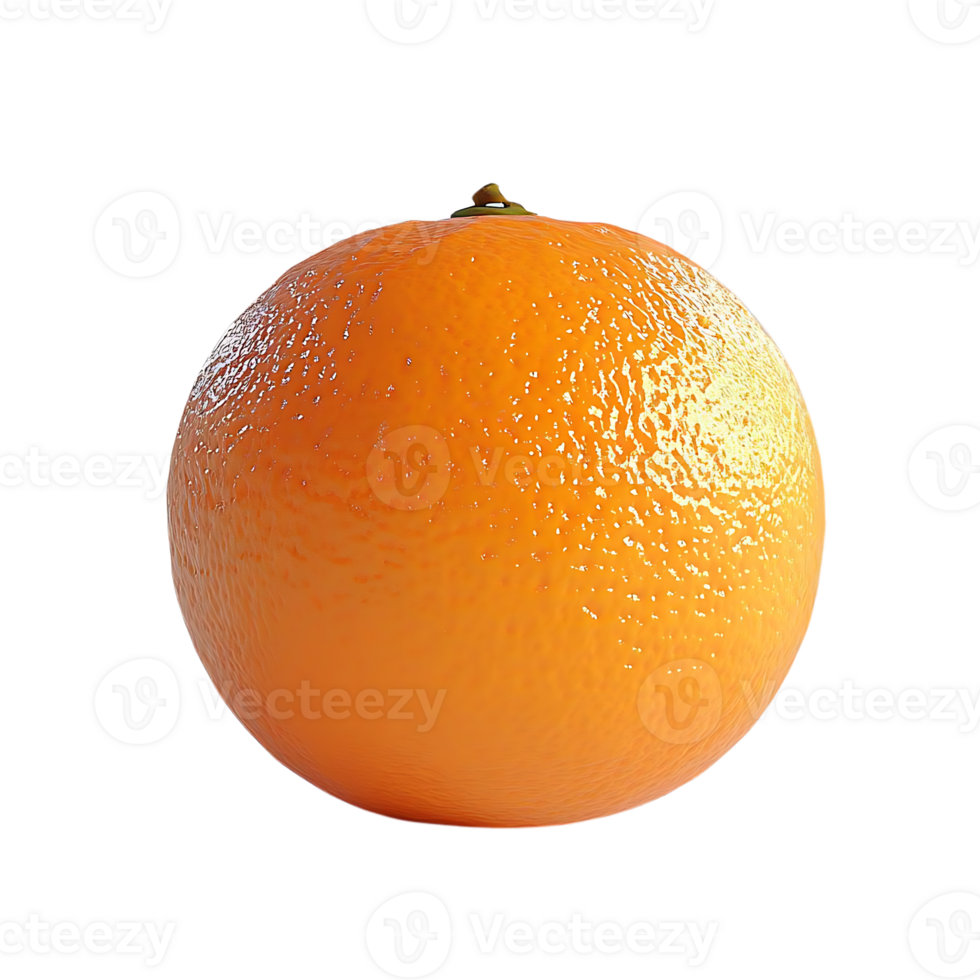 A Juicy Orange Ripe for Squeezing with a Transparent Background, the Perfect Image for Refreshing Drinks and Summer Fun png