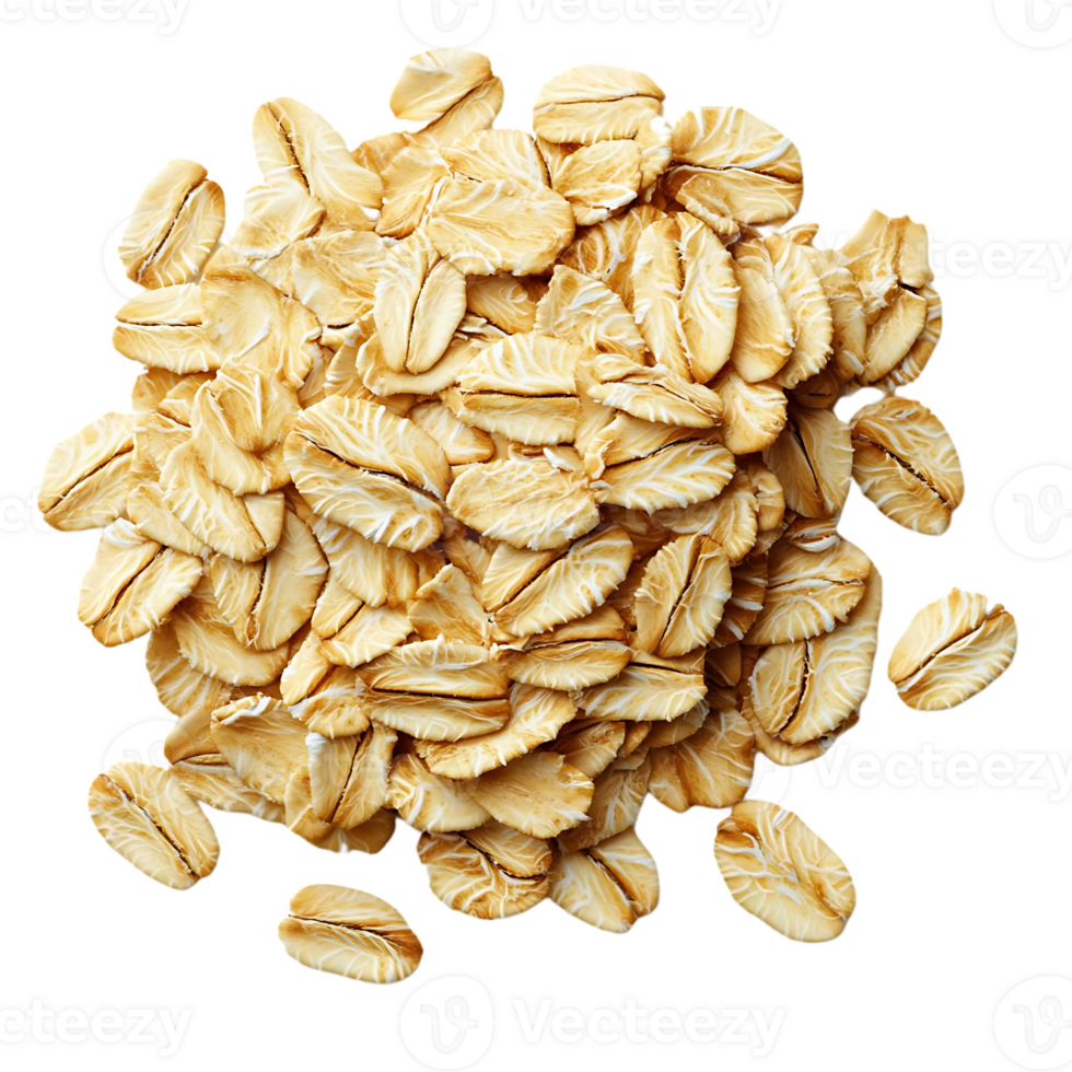 Rolled Oats, a Nutritious and Versatile Grain, with a Transparent Background png