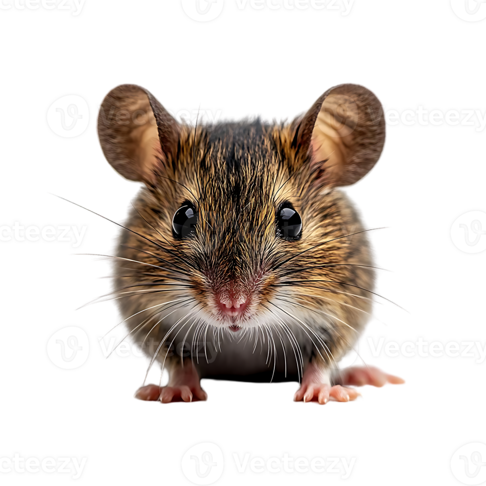 mignonne Souris furtivement en dehors avec transparent Contexte png