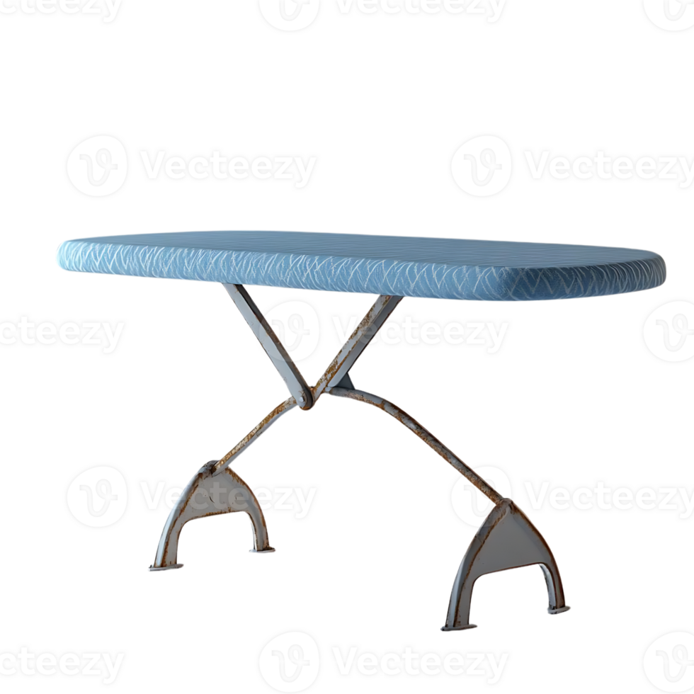 Ironing Board with a Transparent Background, Perfect for Ironing Clothes on a Clean Surface, a Necessary Household Item png