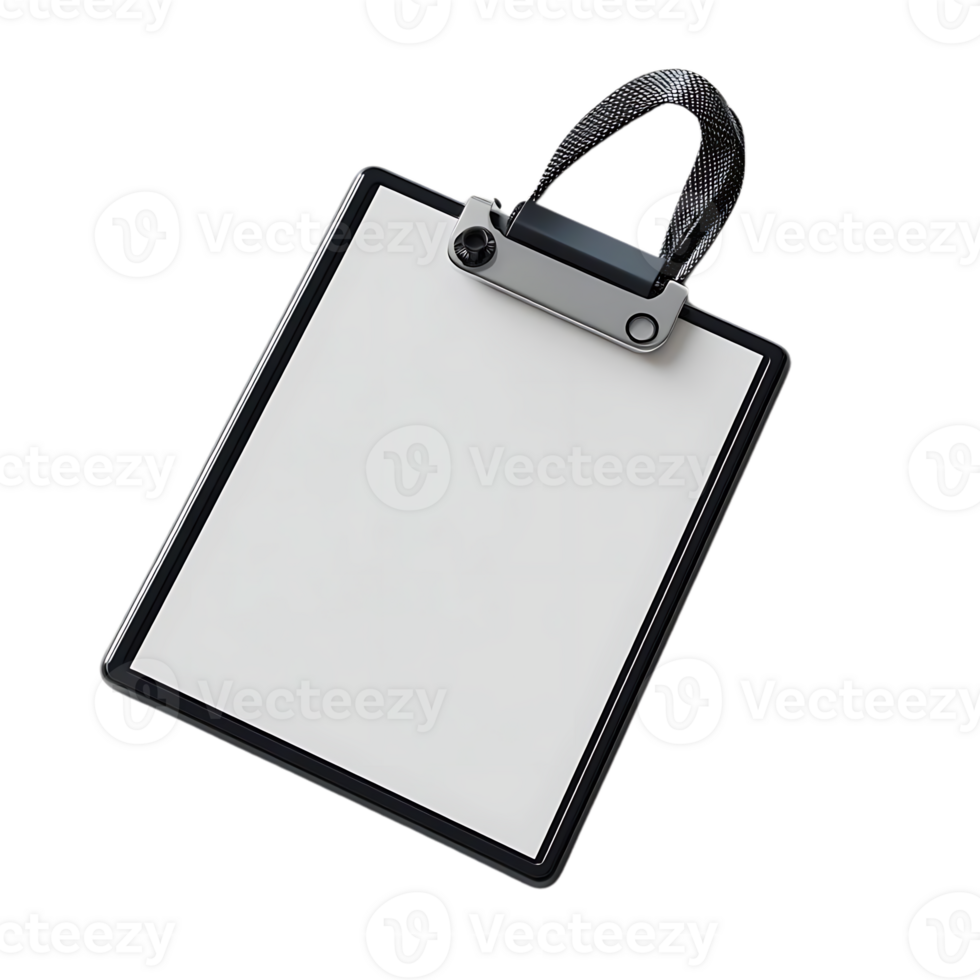 Clipboard with a Transparent Background for Easy Mockups and Designs png