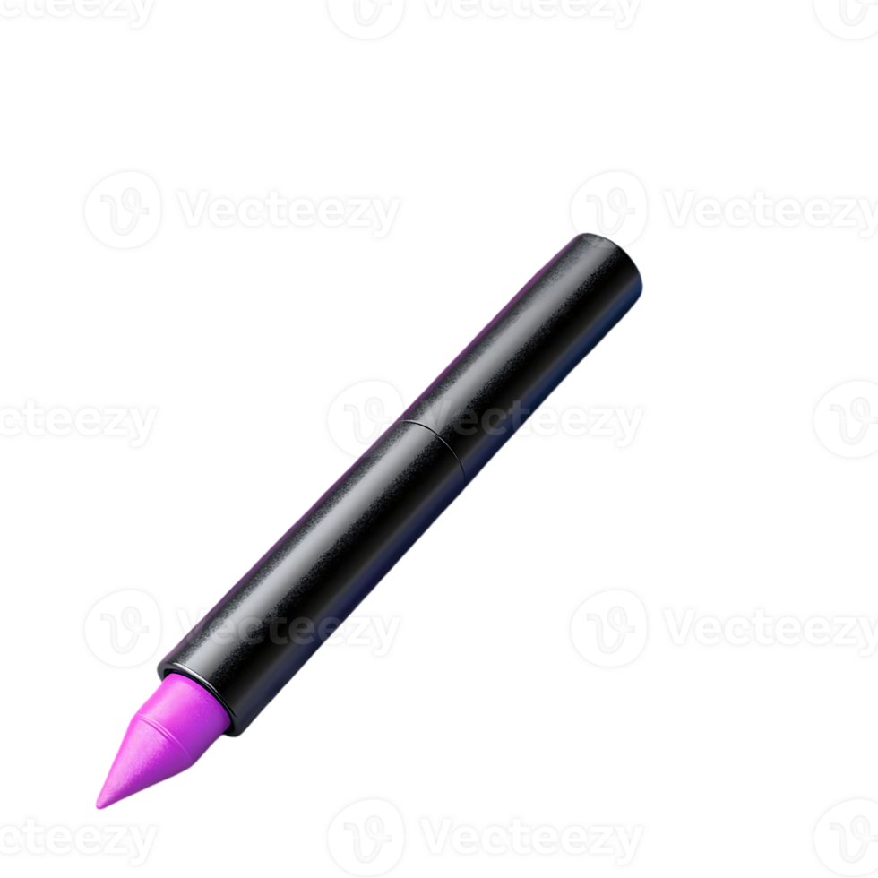 Purple Crayon with a Transparent Background, a Beautiful Tool for Creativity and Fun. png