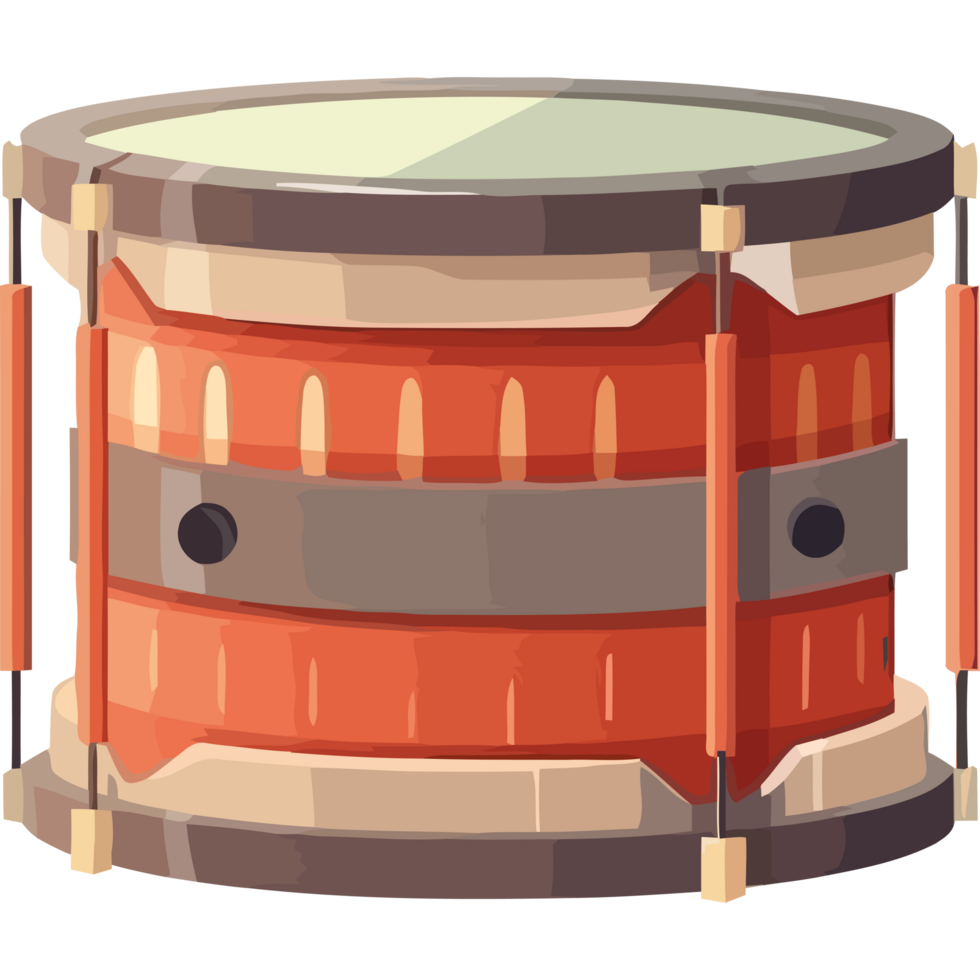 Drum icon for a musical instrument png