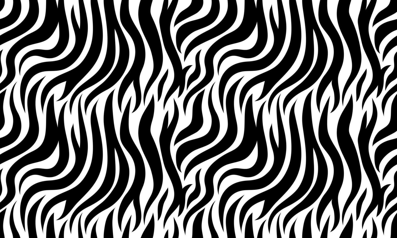Repeating seamless pattern with zebra skin pattern for fabric, paper, print and web. Striped animal pattern vector