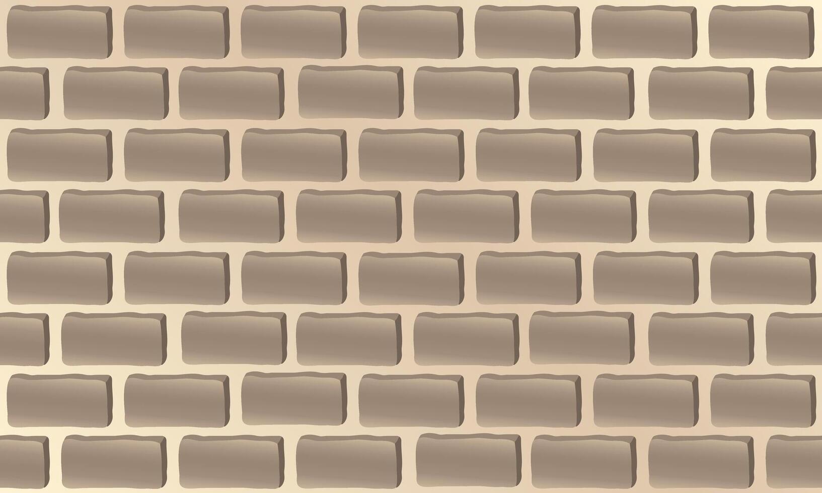 Repeating seamless pattern brick wall, dark brickwork on a light background, for fabric, paper, poster print. vector