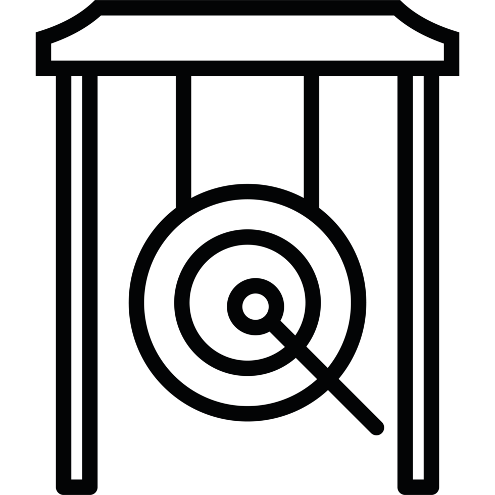 A black and white drawing of a clock png