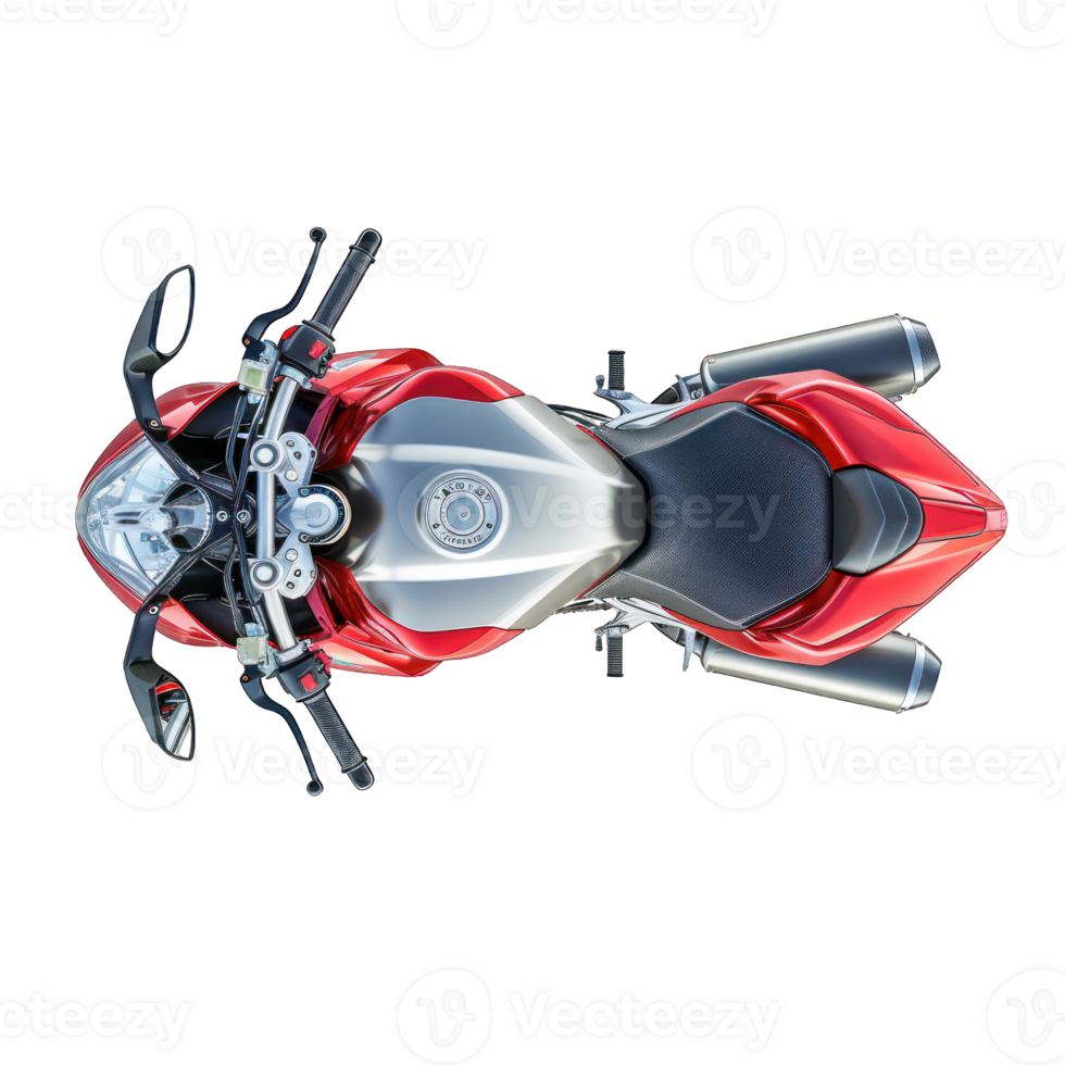 top view of bike transparent background png
