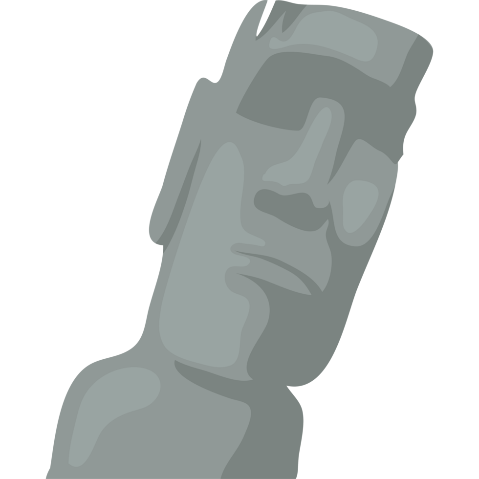 Moai statue clip art png