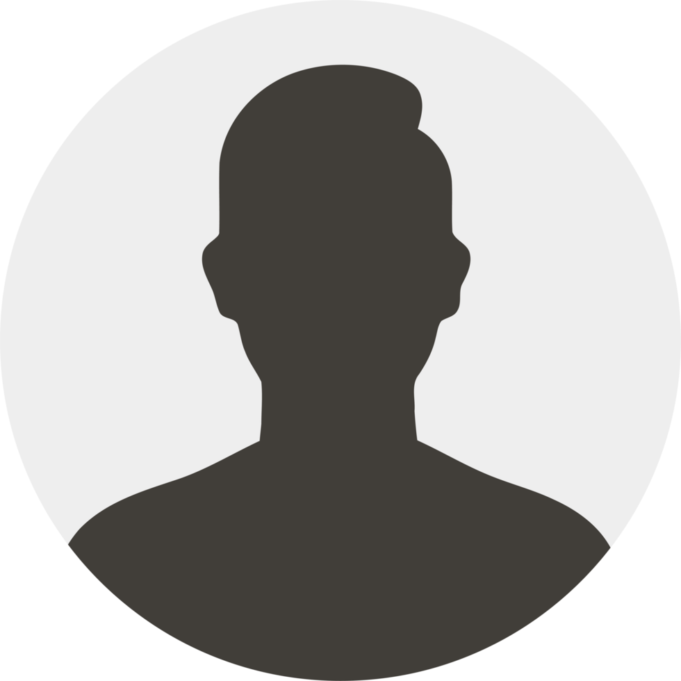 A person's profile icon in a circle png