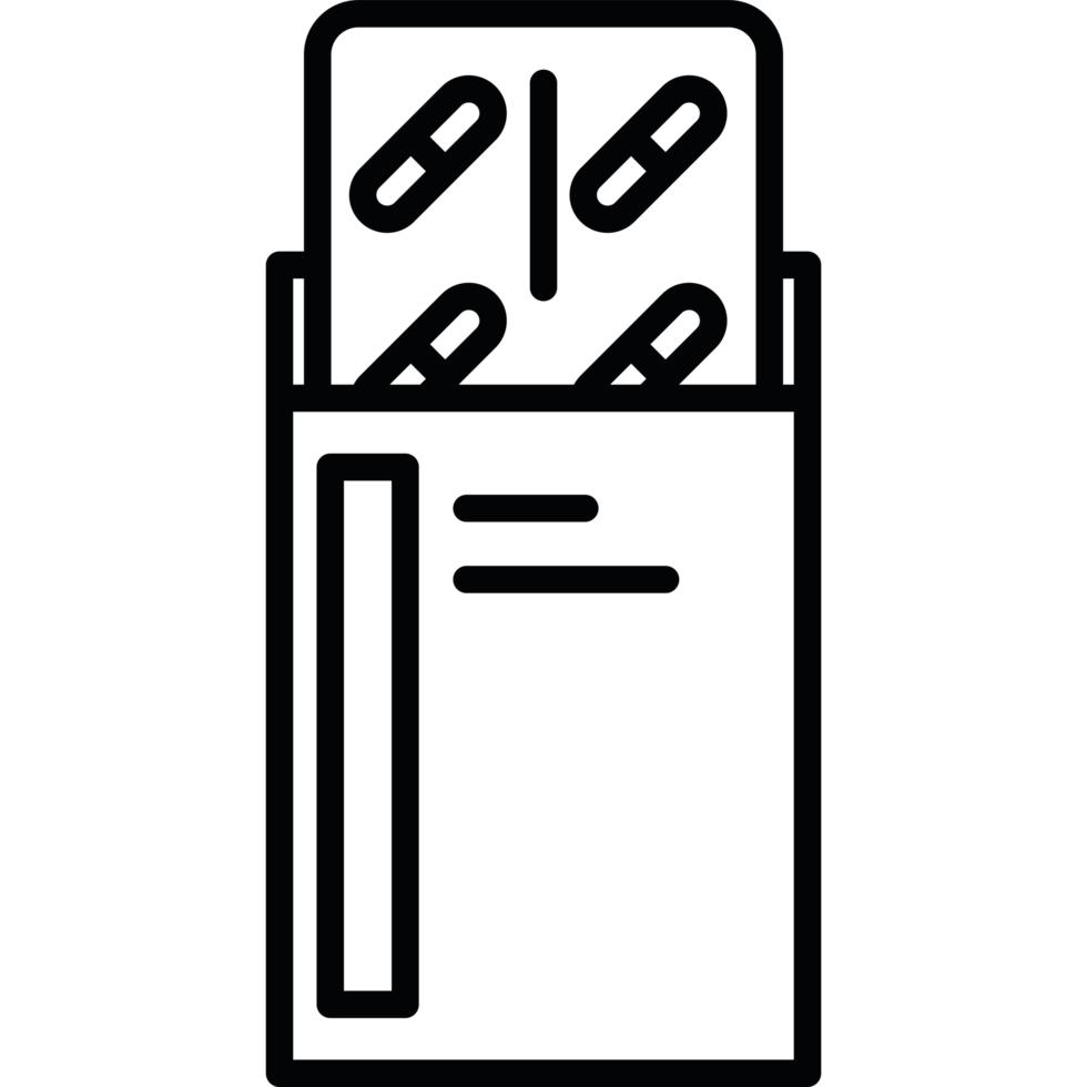 A black and white image of a pill bottle png