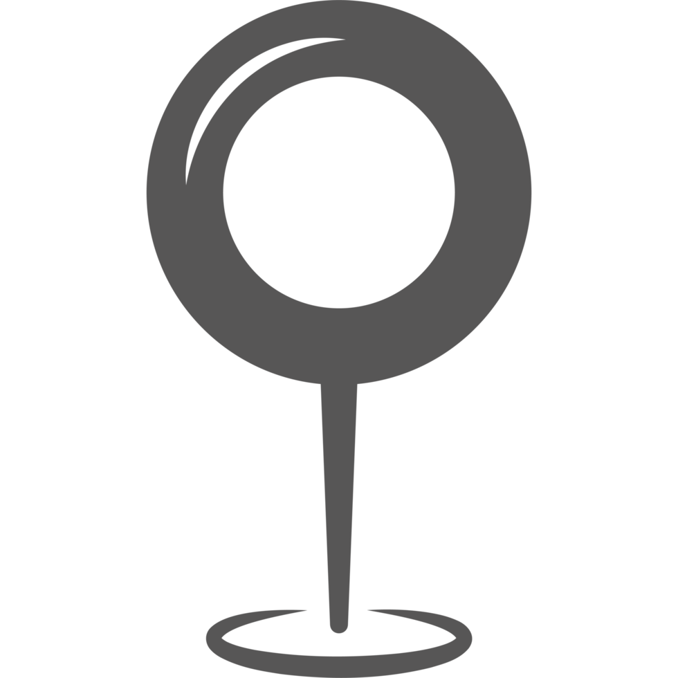 A black and white image of a wine glass png
