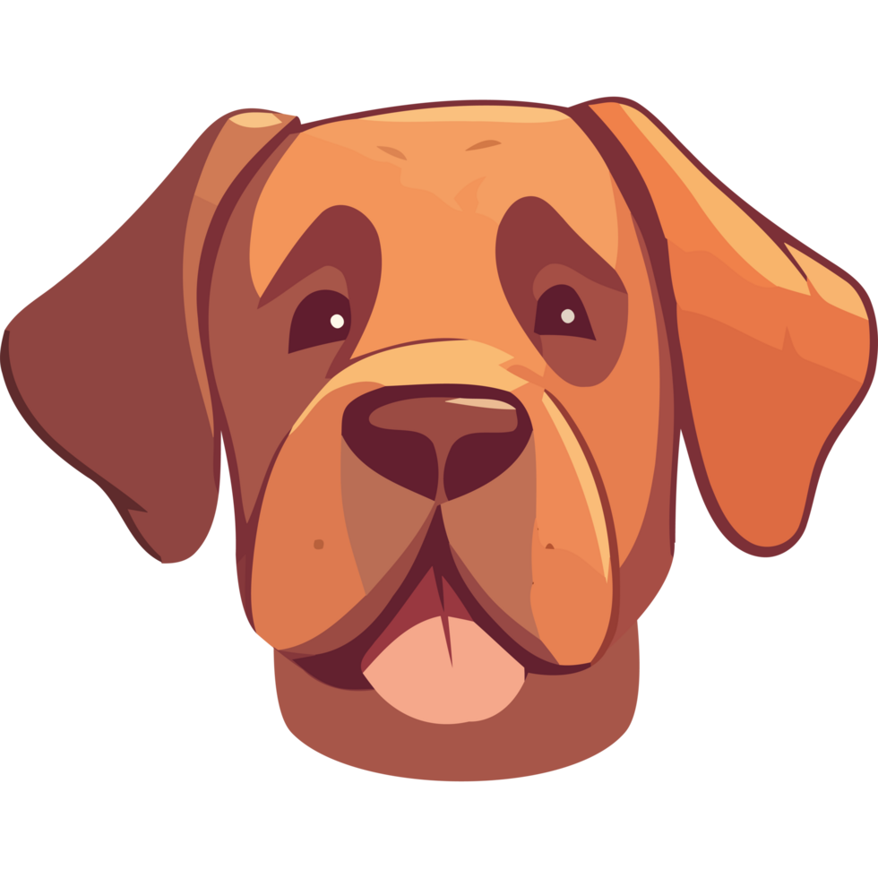 Dog head icon png