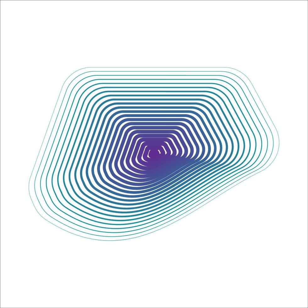 A close-up of blue, green, and purple spiral lines with volumetric light, showcasing quantum wave tracing and vectorial curves. The design is dynamic and futuristic, perfect for tech-inspired projects vector