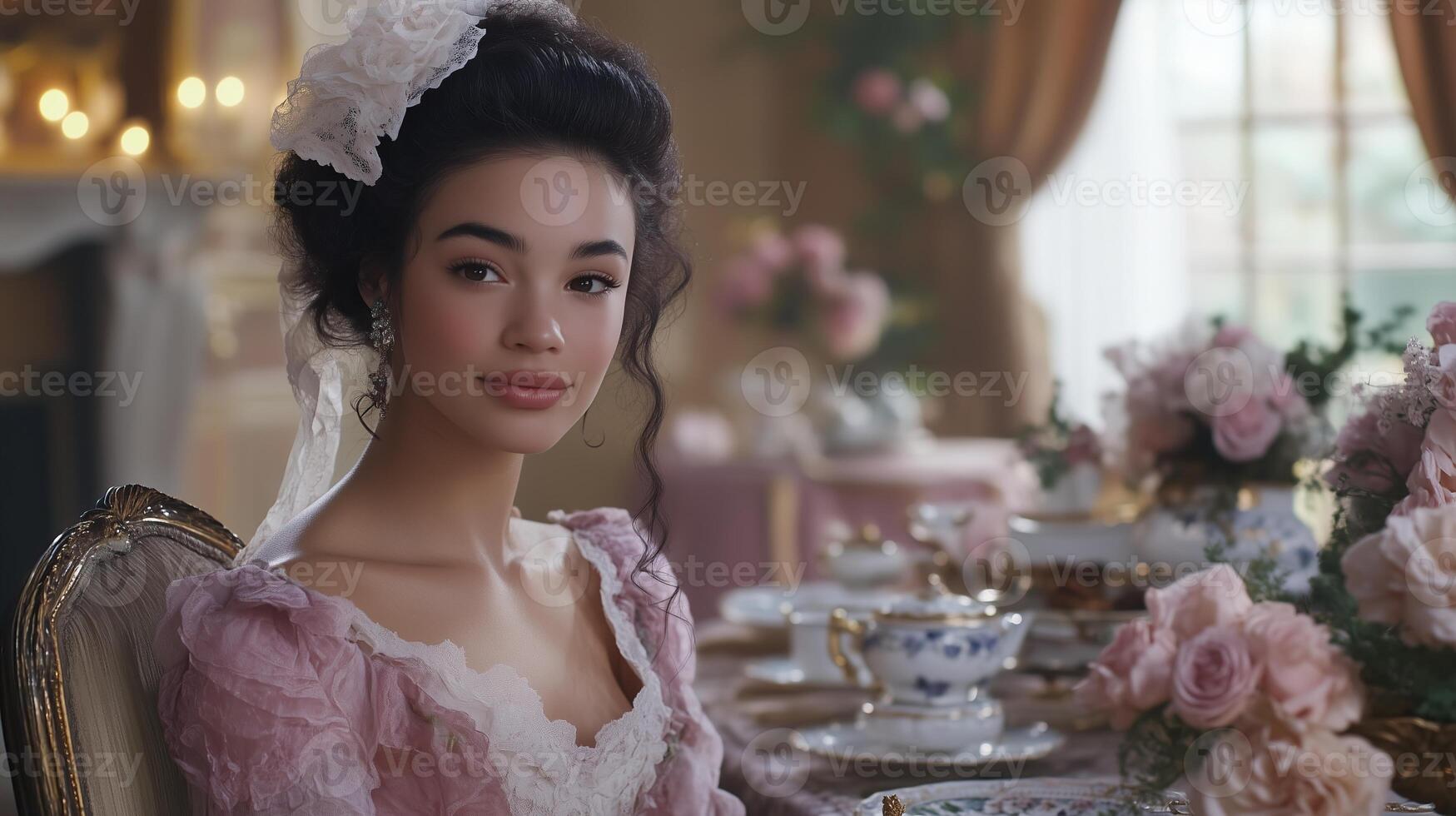 Bridgerton tea party photo