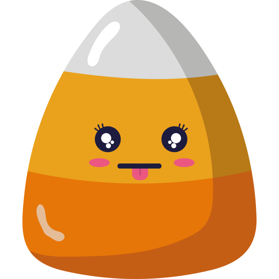 Candy corn emoji sticker png