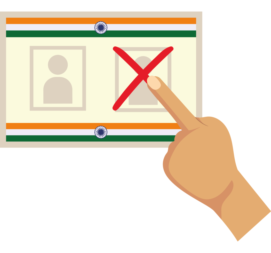 India's new biometric identity card png