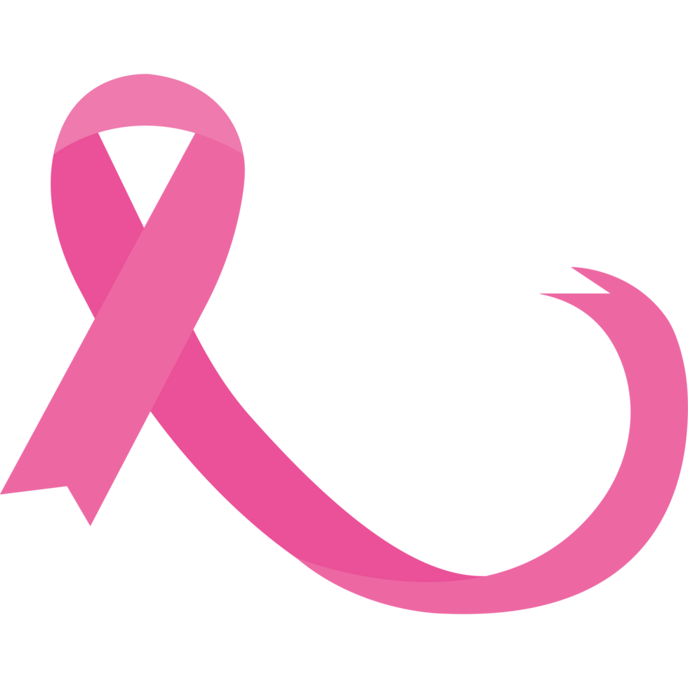 Pink ribbon symbol png
