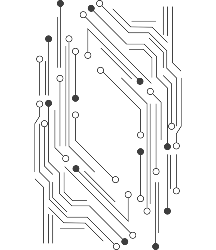 Circuit board illustration png