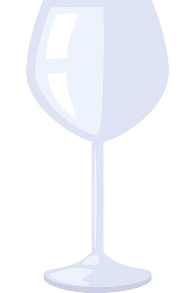 A wine glass with a white background png