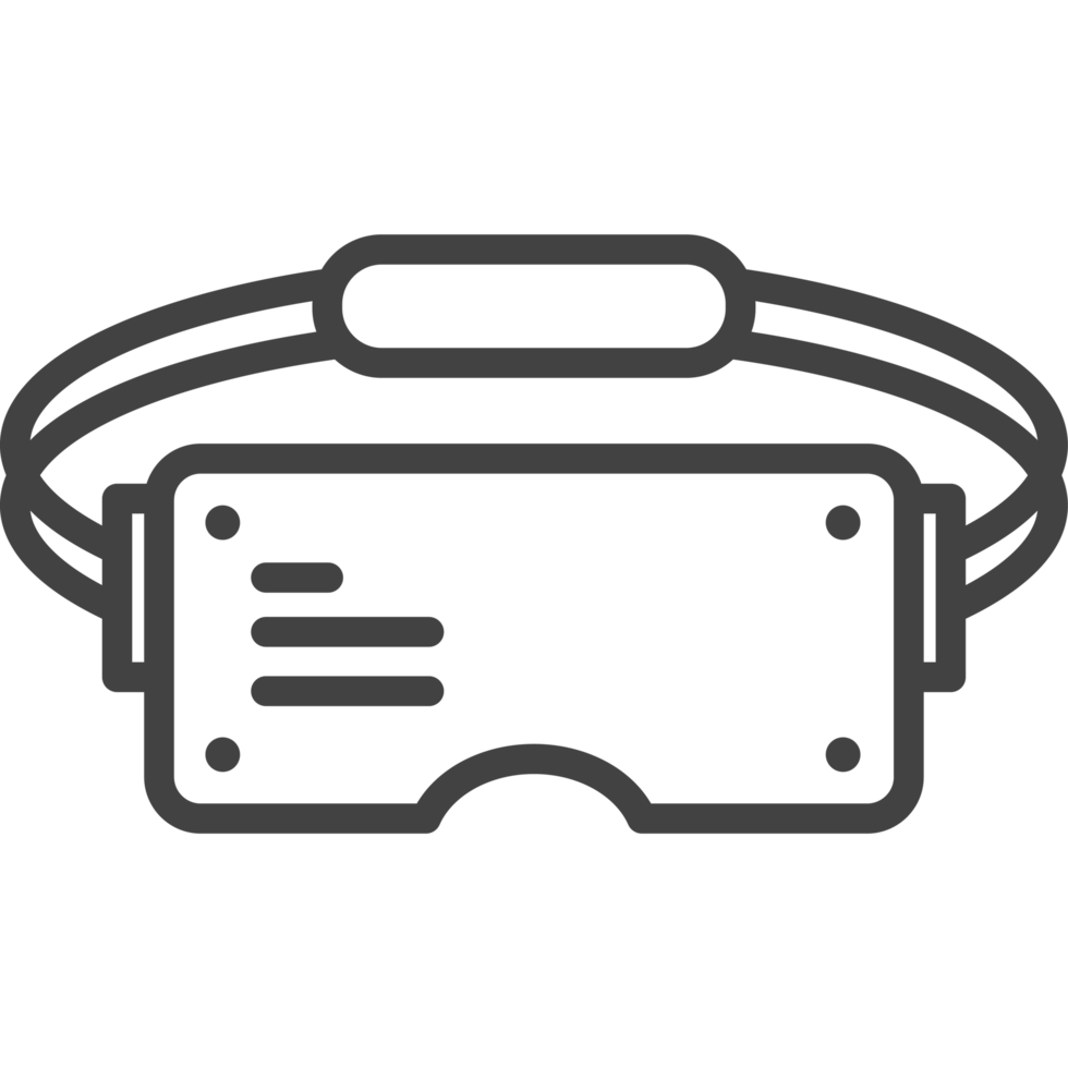 Virtual reality headset icon png