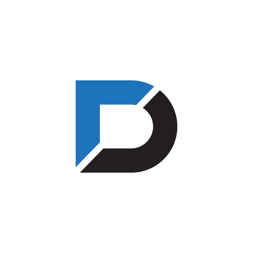 D letter logo, D monogram logo premium and unique logo brand logo vector