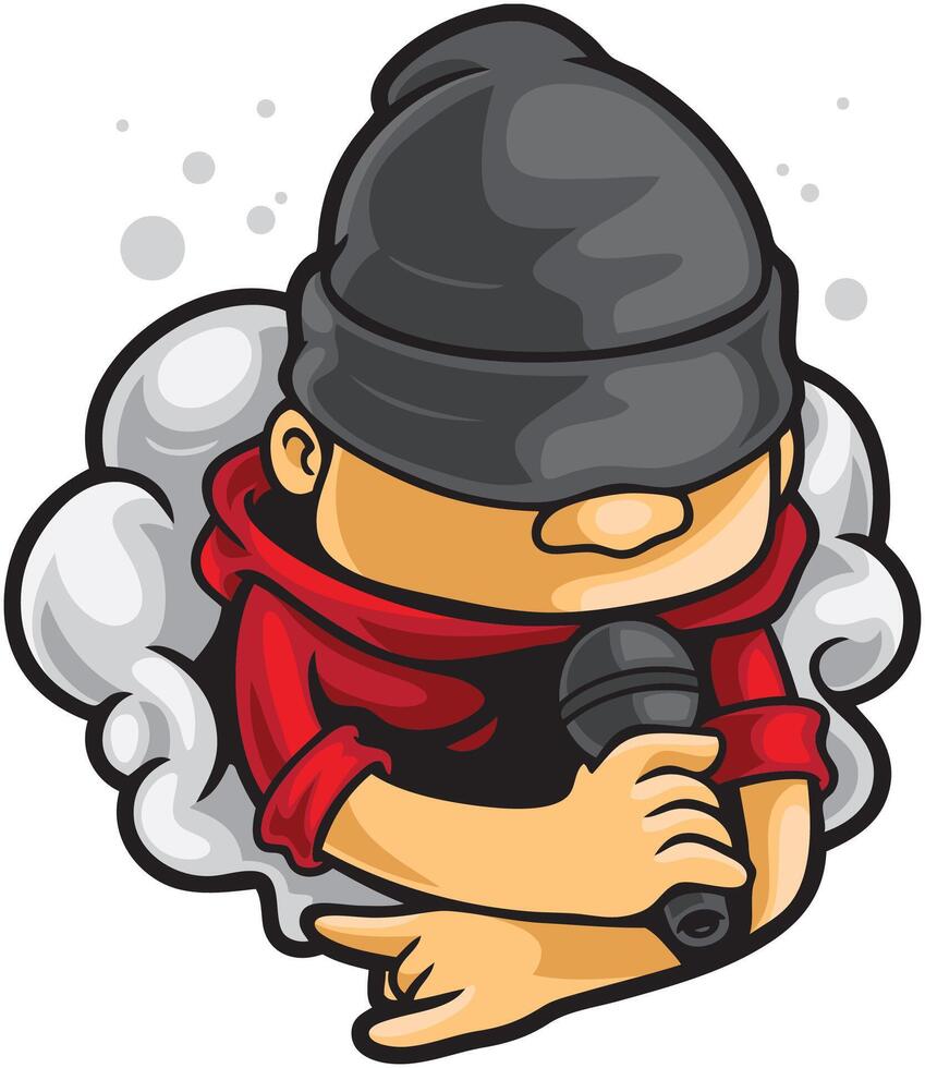Rap Boy Illustration vector