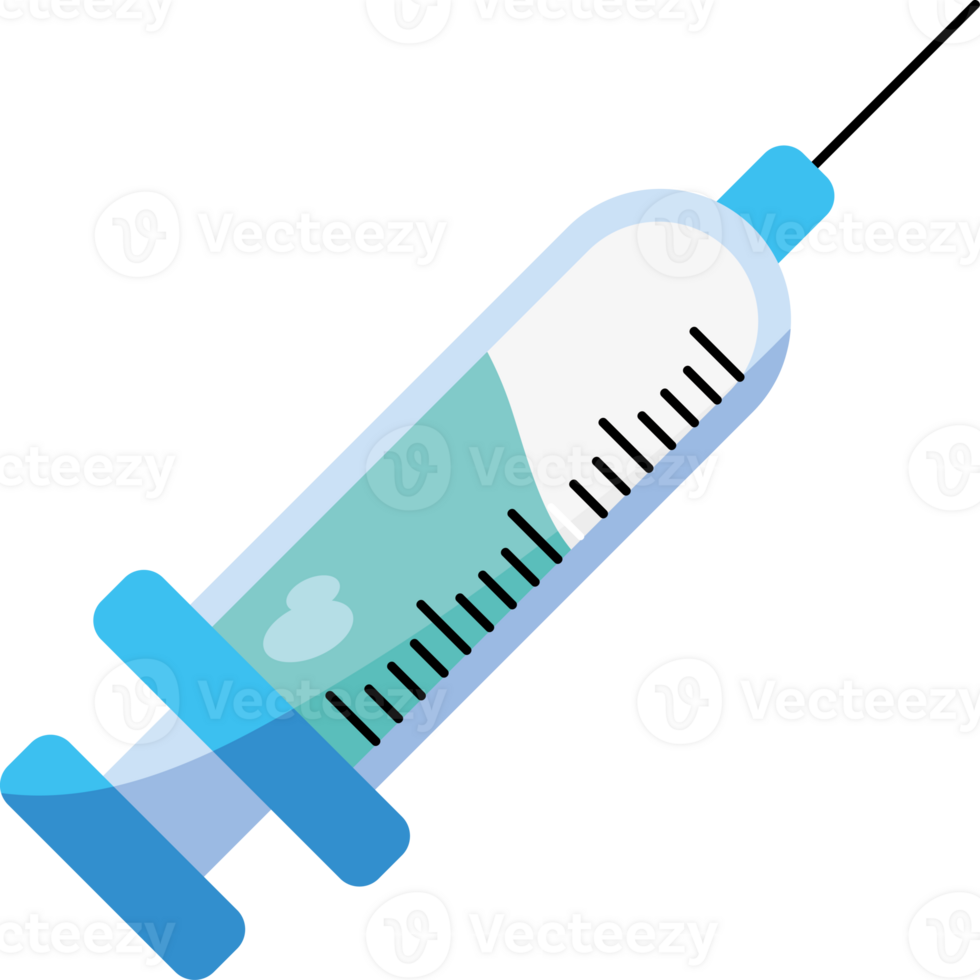 A syringe with a needle on it png