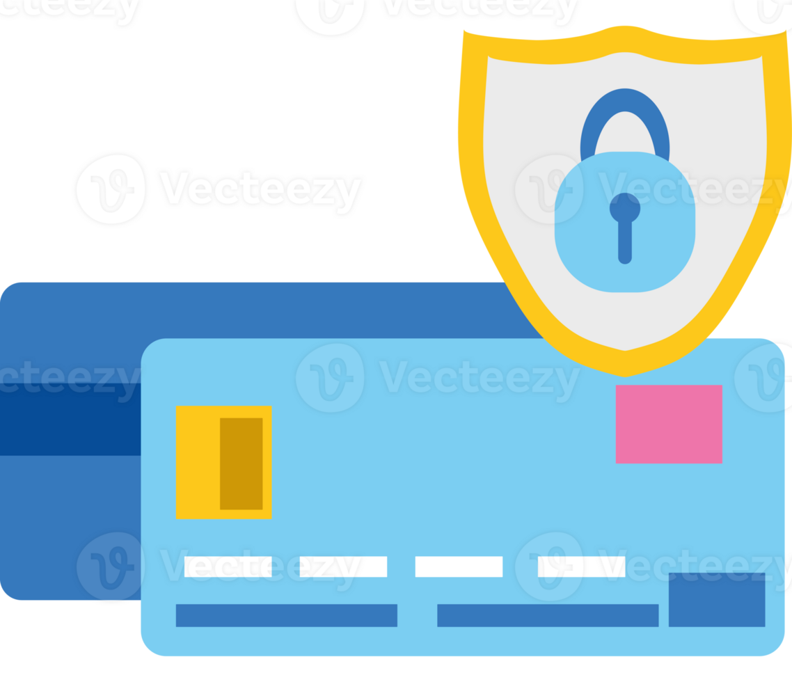 Credit card security icon png