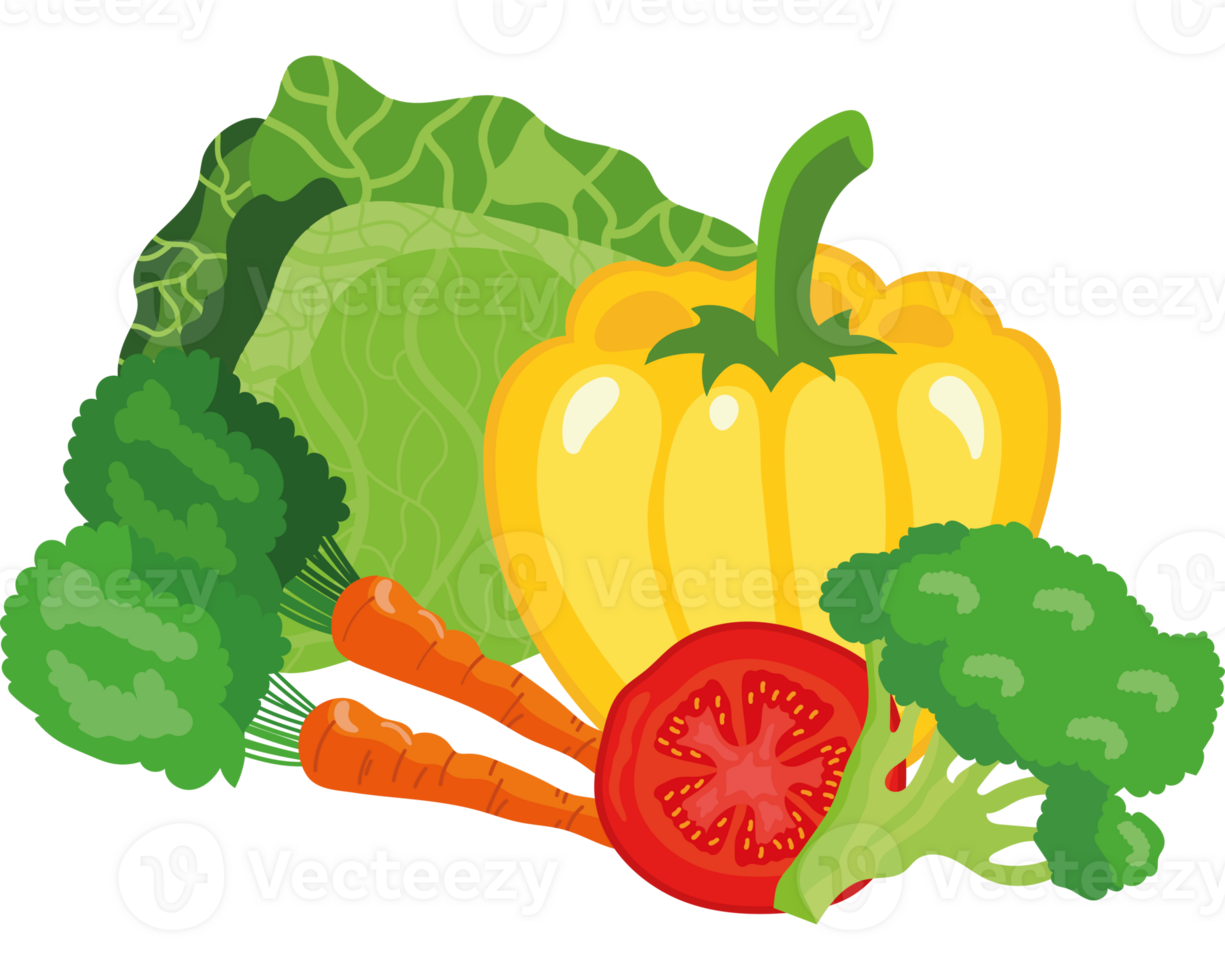 Vegetables clip art png
