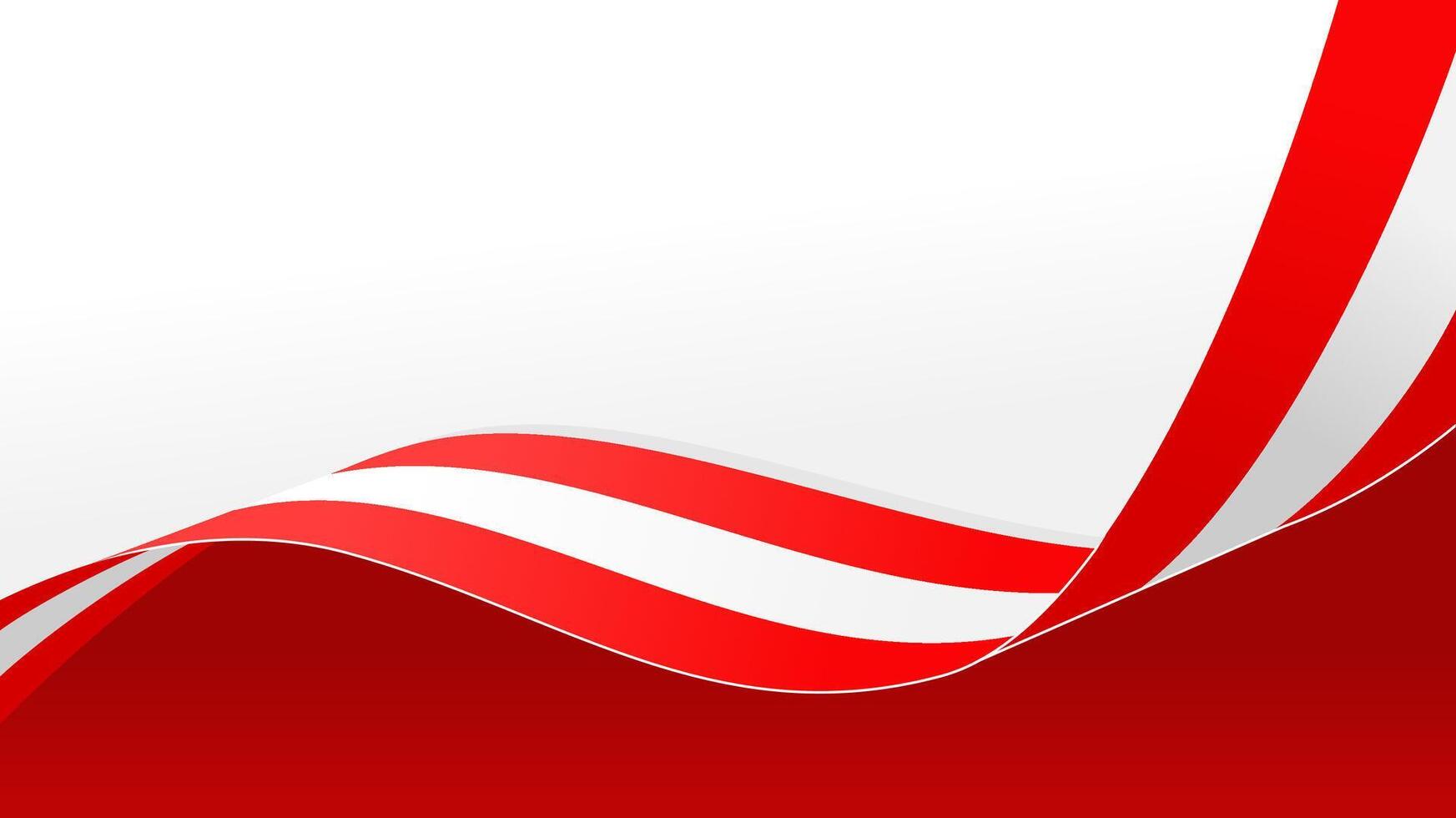 wavy austria flag background with copy space for text. austria national day vector