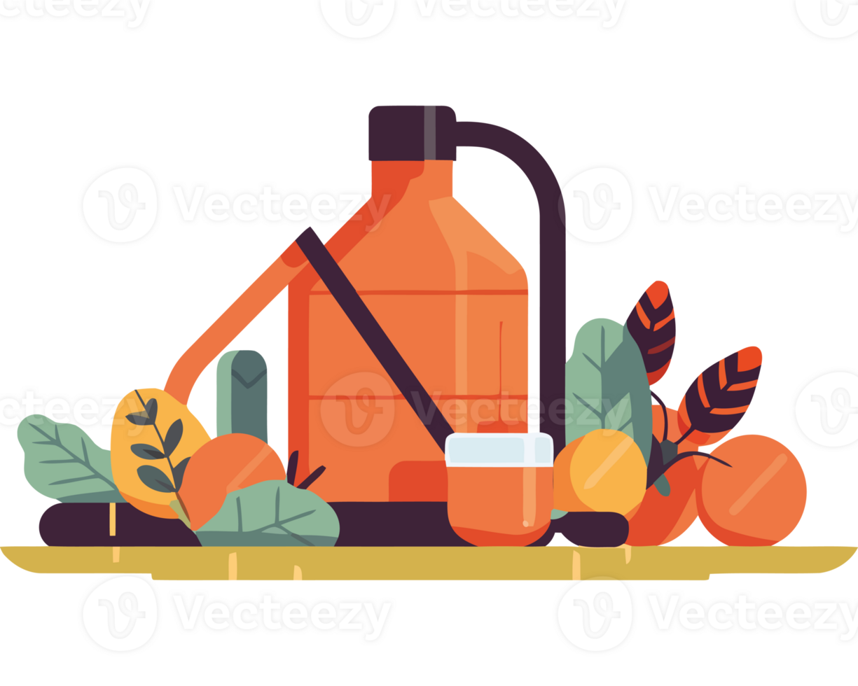 Orange juice illustration png
