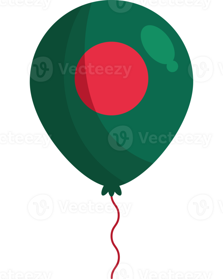 Bangladesh flag balloon png
