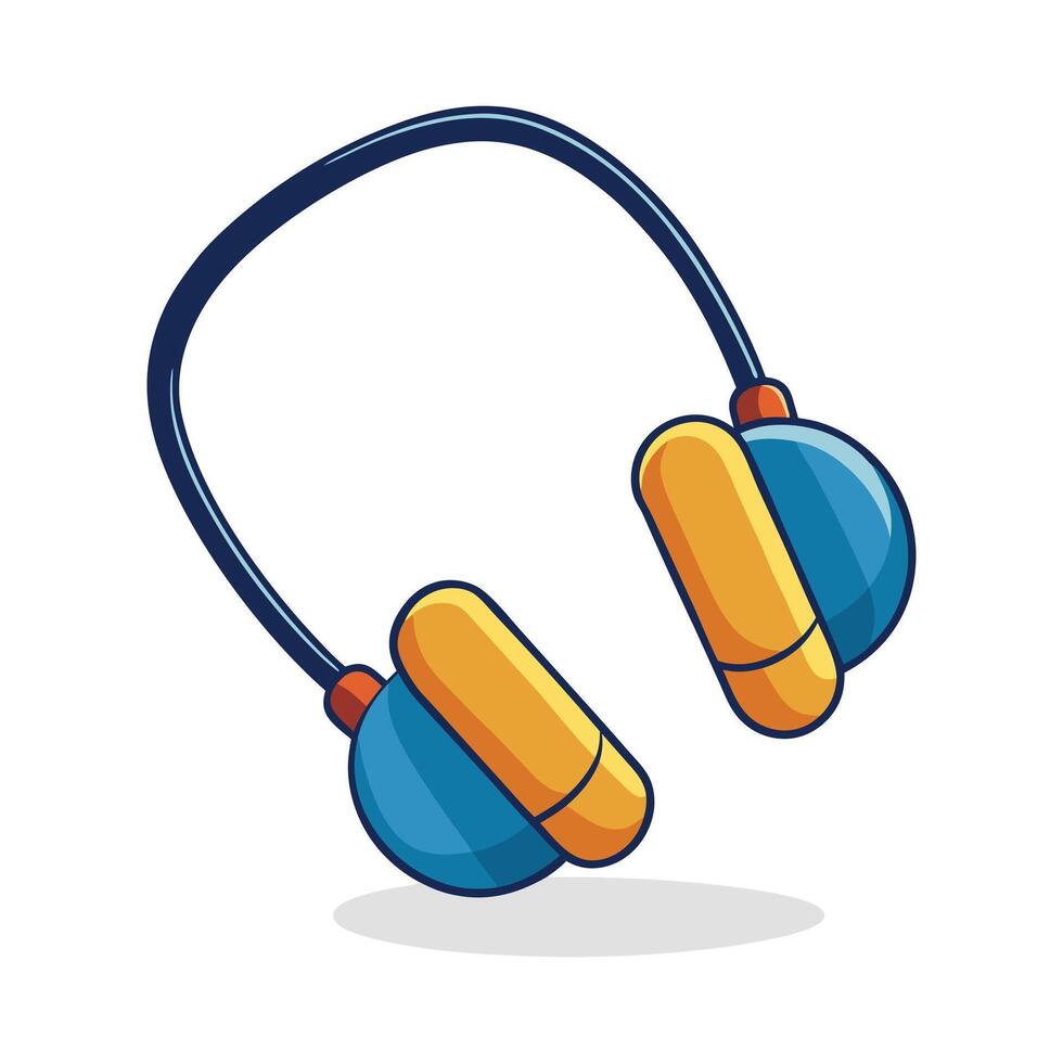earplugs hearing protection illustration vector