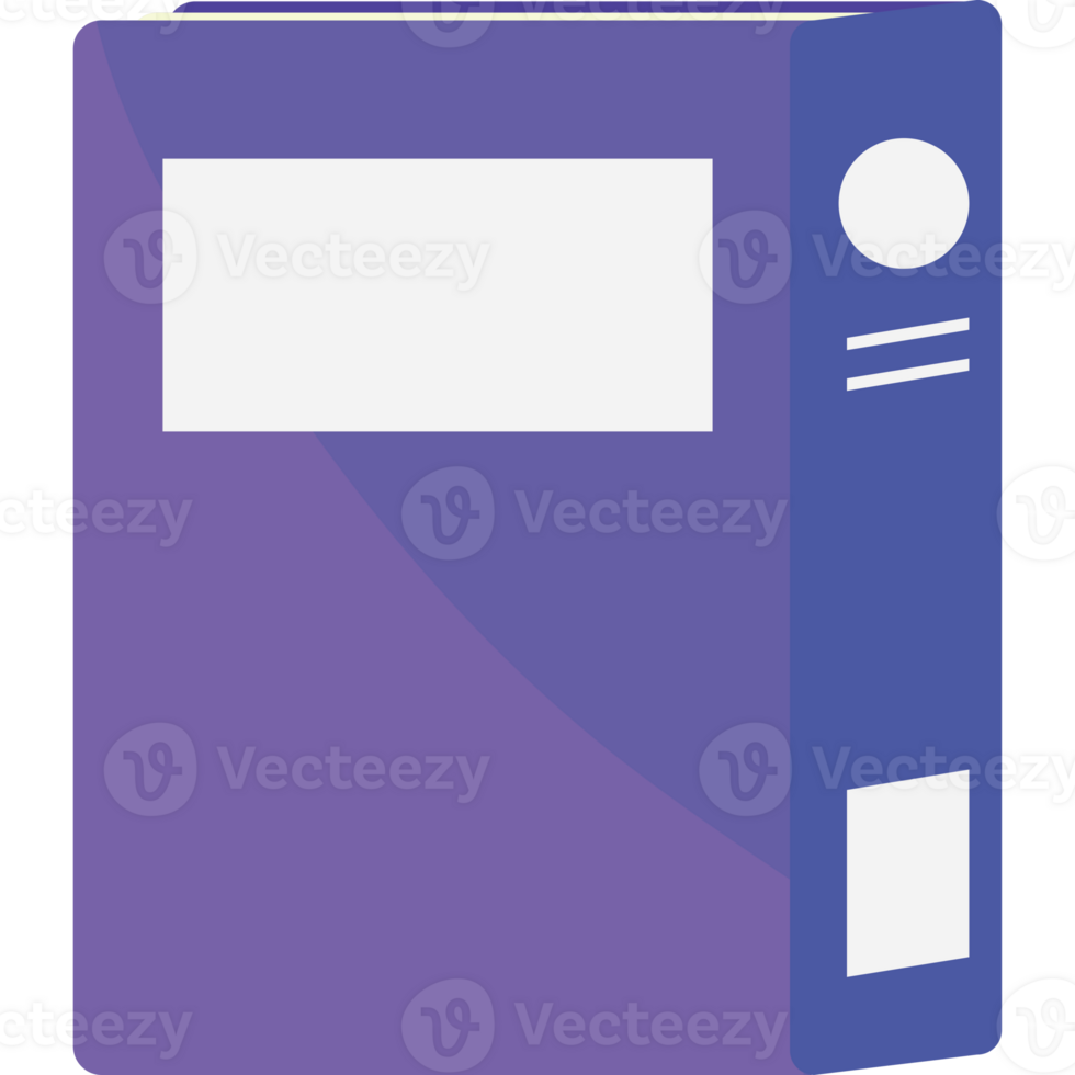 A purple file folder with a white border png