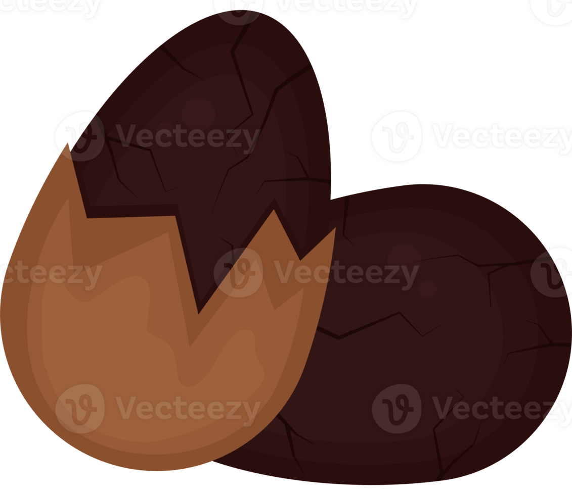 Chocolate egg shell clip art png