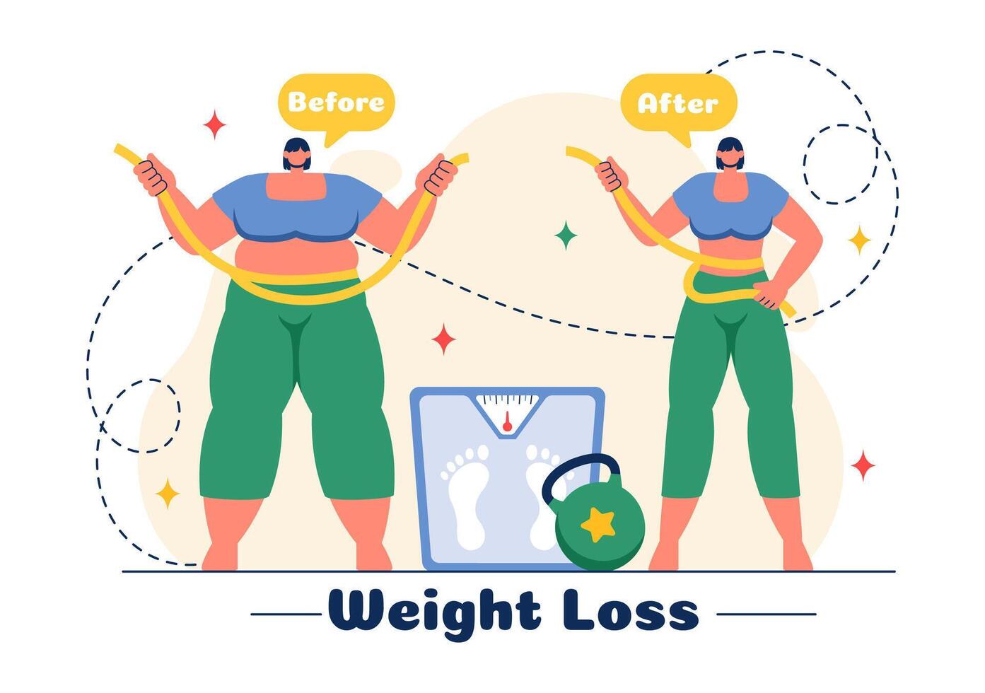 Weight Loss Chart Vector Art, Icons, and Graphics for Free Download