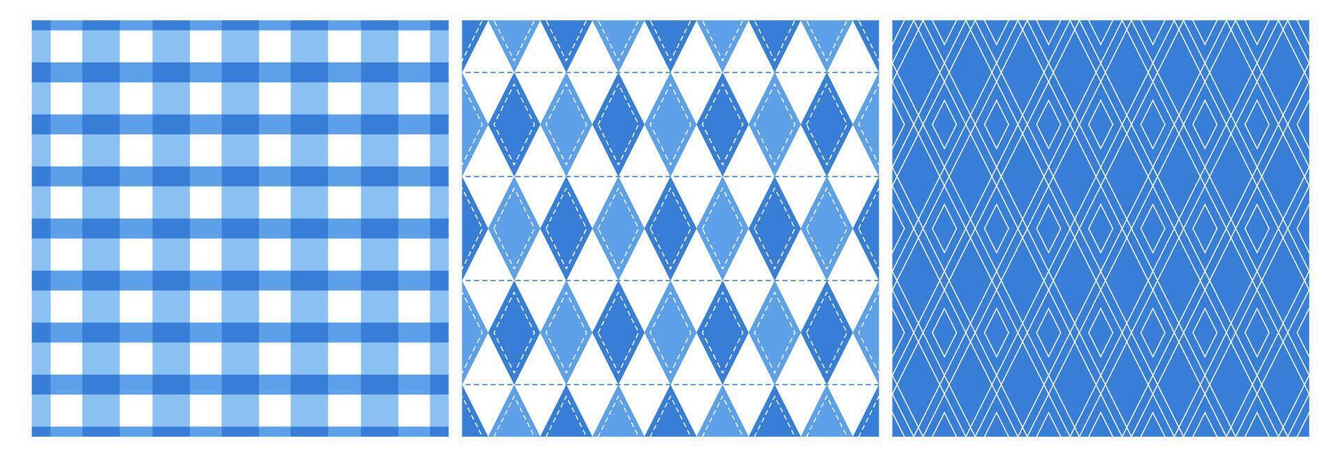 Seamless Cartoon Pattern for Oktoberfest Party Decorations vector