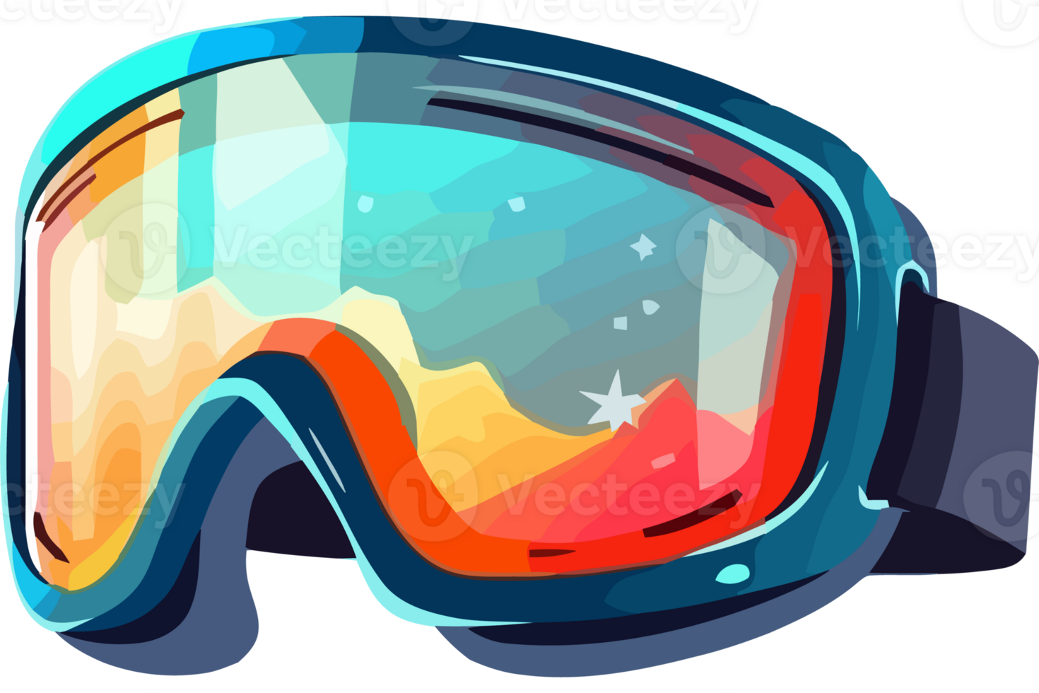 Snow goggles icon png