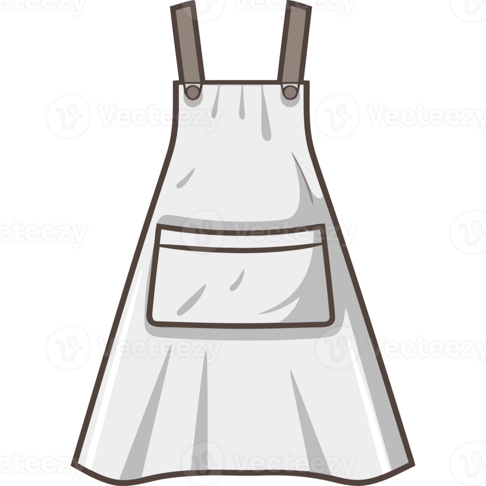 An apron with a pocket on the front png
