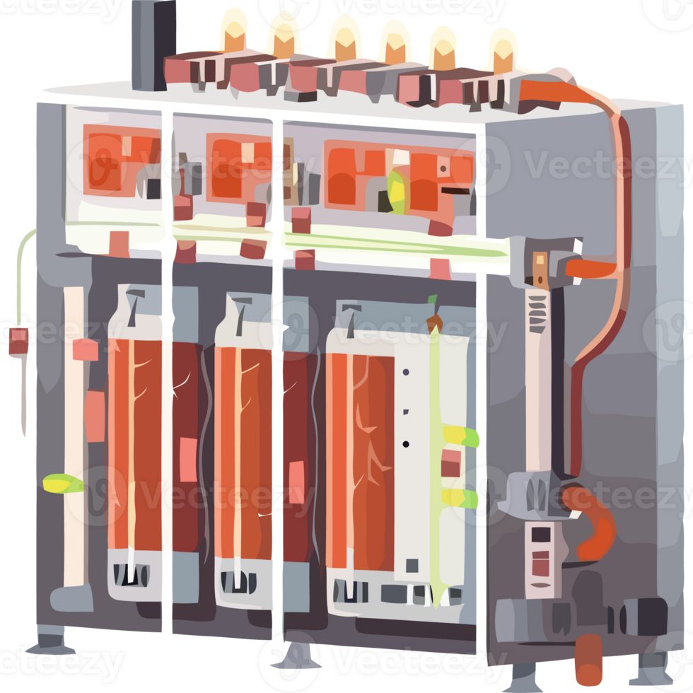 An illustration of a machine that is used to make oil png