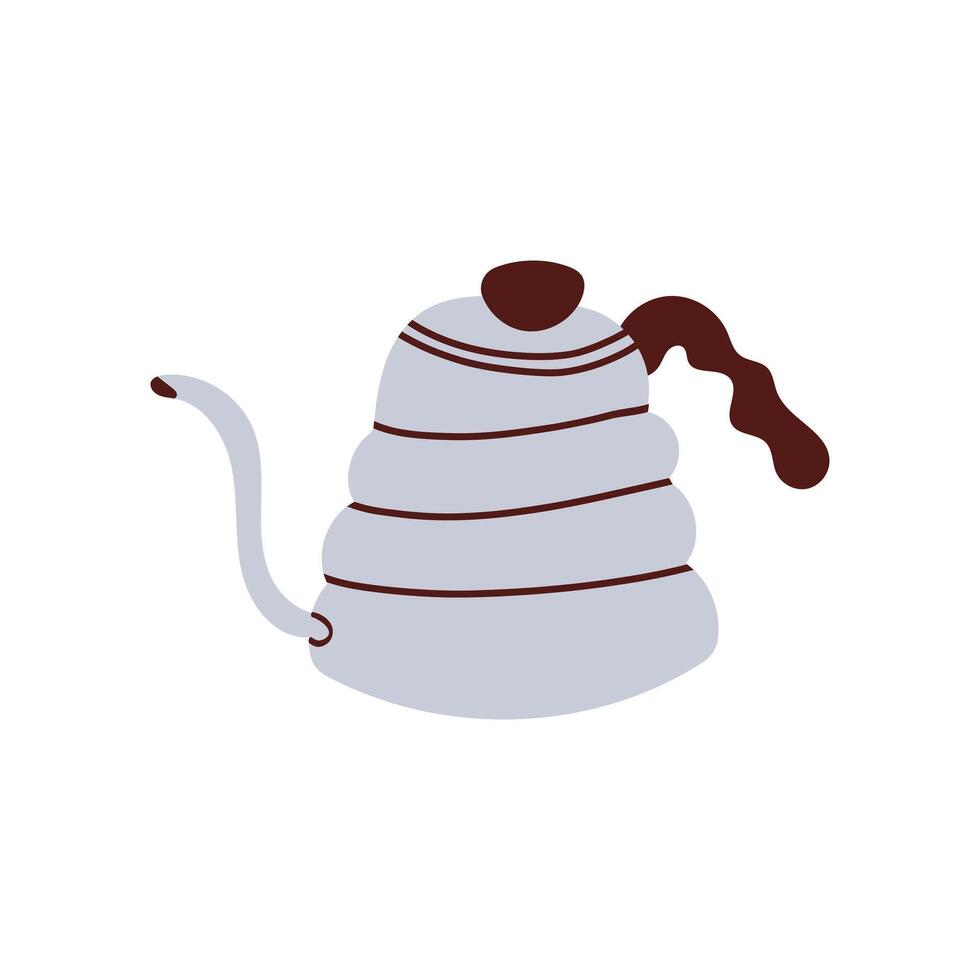 Alternative coffee brewing methods and tools clipart . Set of coffee machine, utensils,French press, cup, kettle icon. Hand drawn isolated elements for coffee, menu, coffee shop vector