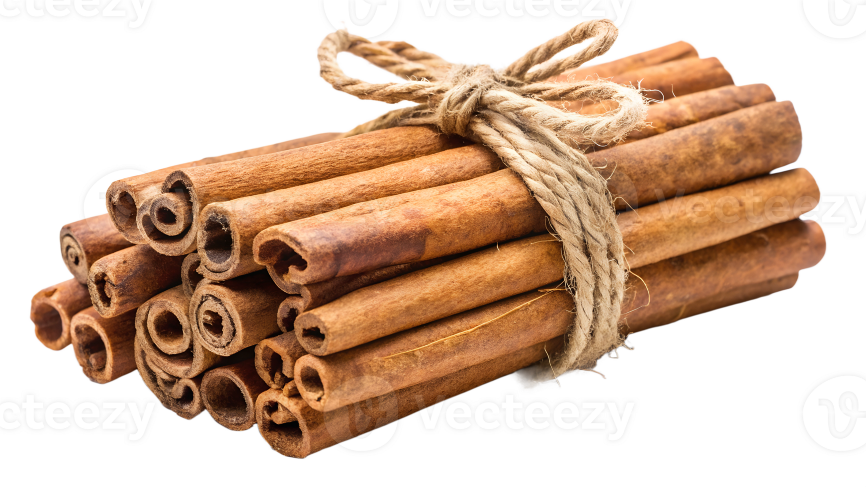 Cinnamon sticks tied with twine transparent png
