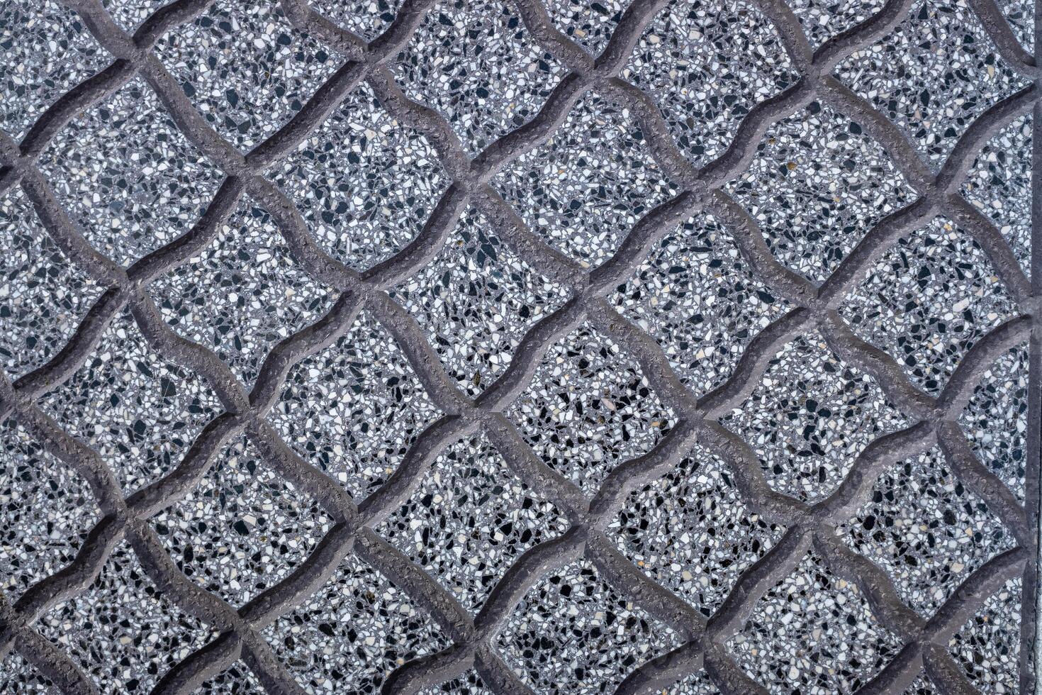 detail of the texture of a floor slab for pavements photo