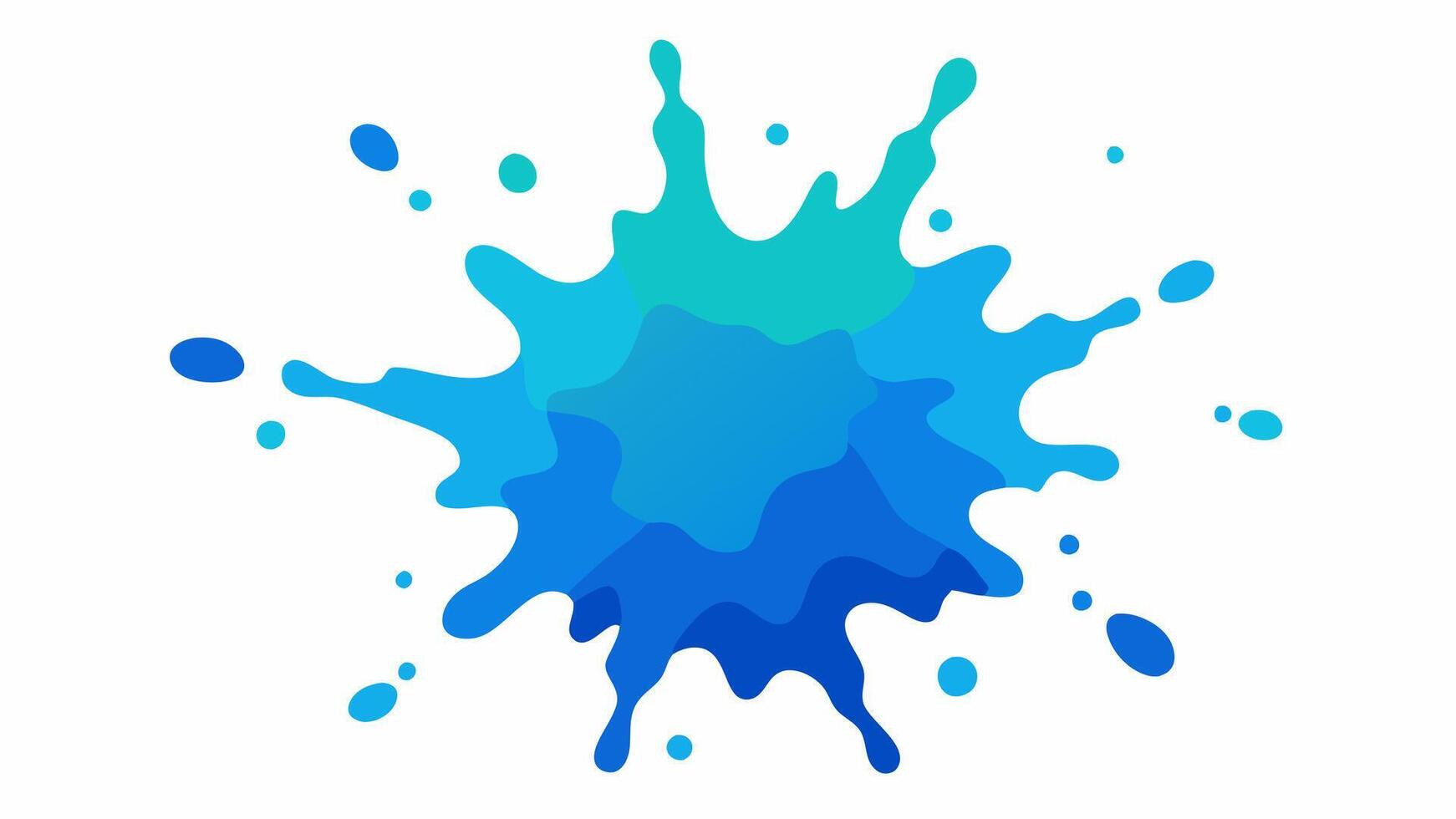 Best Watercolor splash on white background vector