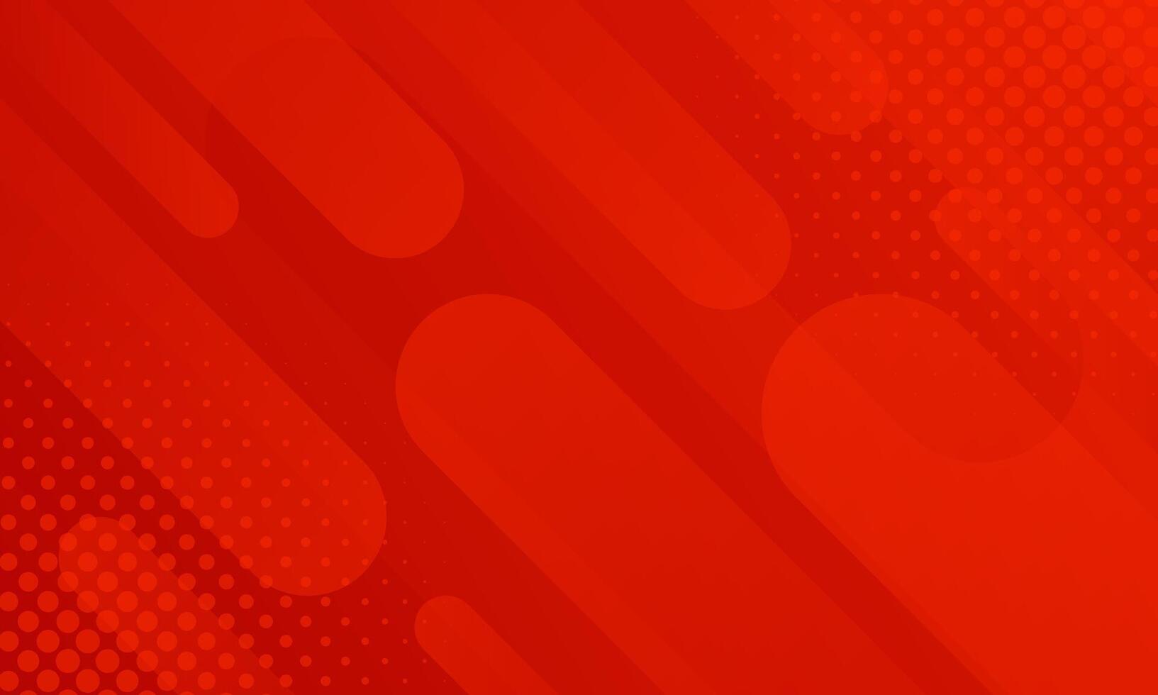 Abstract red gradient dynamic background with halftone, modern wallpapers vector