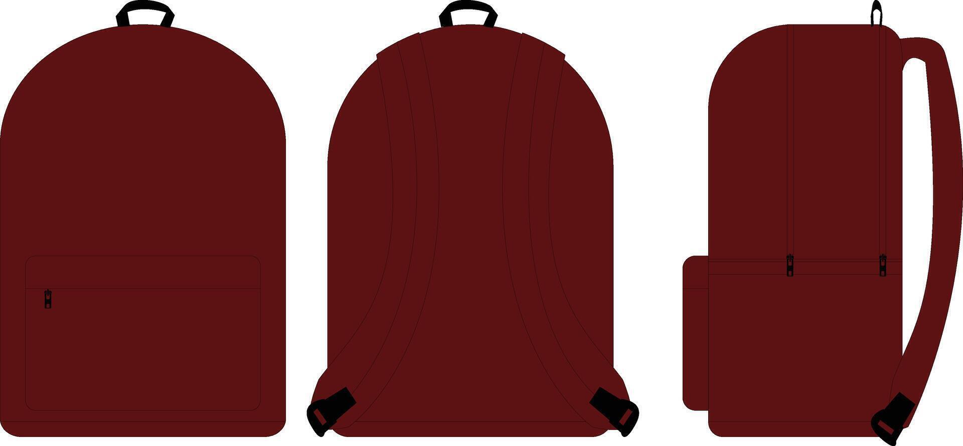Backpack Design TDS vector