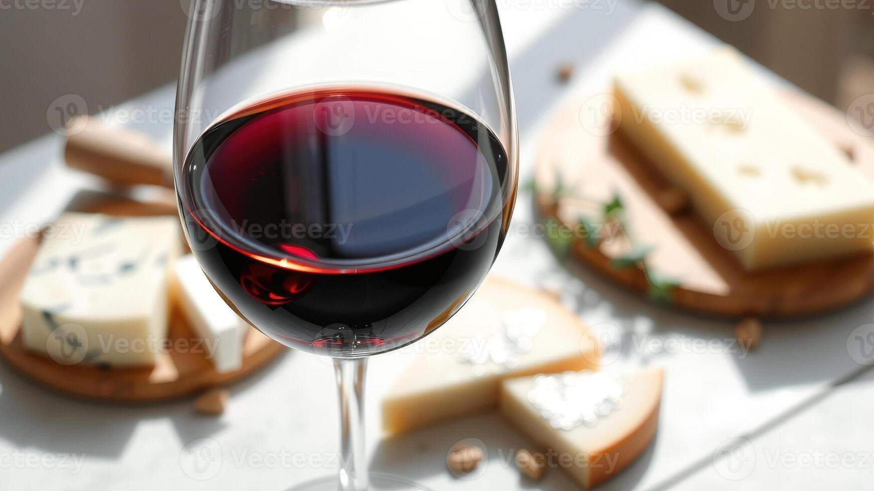 Red Wine and Cheese Pairing photo